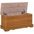 thumbnail image 4 of Bowery Hill Rectangular Traditional Wood Cedar Chest in Natural Honey, 4 of 10