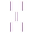 thumbnail image 1 of bedienty Color Random Knitting Needles Weaving Needle Handknitting Tool Home Supplies 7.0mm 5Set, 1 of 6