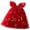 Red, variant on dmqupv Dress Girl Short Sleeve Baby Girl Butterfly Dress Toddler Fairy Flower Fairy Dress For Birthday Party Purple,Size for 4-5 Years