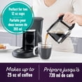 thumbnail image 2 of Mr. Coffee 5-Cup Programmable Coffee Maker, 25 oz. Mini Brew, Space-Saving Coffee Machine, Black, 2 of 6