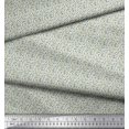thumbnail image 3 of Soimoi Rayon Fabric Leaves & Floral Small Decor Fabric Printed Yard 56 Inch Wide, 3 of 3