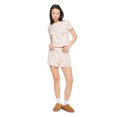 thumbnail image 2 of No Boundaries Women's Sleep Short 2-Piece Set, 2 of 6