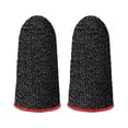 thumbnail image 1 of Gaming Finger Sleeve Gaming Finger Sleeve Mobile Game Controller Thumb Sleeve Touch Screen Finger Cover Breathable Anti SlipRed Edge, 1 of 1