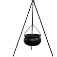 thumbnail image 2 of TopLLC Halloween Decor Fall Decor Halloween Decorations Outdoor Cauldron Halloween Decor On Tripod With Timer Lights - Plastic Cauldron Witch Halloween Decorations Halloween Party Favor, 2 of 2