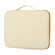 YIMWNYI Tablet Sleeve Bag, Multi-Layer Electronics Organizer Pouch, Water-Resistant Nylon Tablet Case, Lightweight Travel Case for Business Trips, Compact Organizer for Tablets and Accessories
