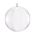 thumbnail image 1 of Unique Bargains Lot de 6 Boules en Plastique Transparent 40mm, 1 of 7