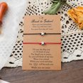 thumbnail image 2 of 2PCS Star Bracelet Back To School Gift Bracelet Plus Card Back To School Gifts Bracelet Set For 2 First Day Of School Bracelet Mommy And Me Bracelets For Mother, 2 of 4