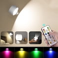 thumbnail image 2 of SDNall LED Wall Sconces Battery Operated Up Down Light RGB Ambience, 2 of 9