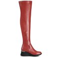 thumbnail image 3 of Unique Bargains Bottes à Plateforme au-Dessus du Genou à Talon Compensé pour Femmes, 3 of 7