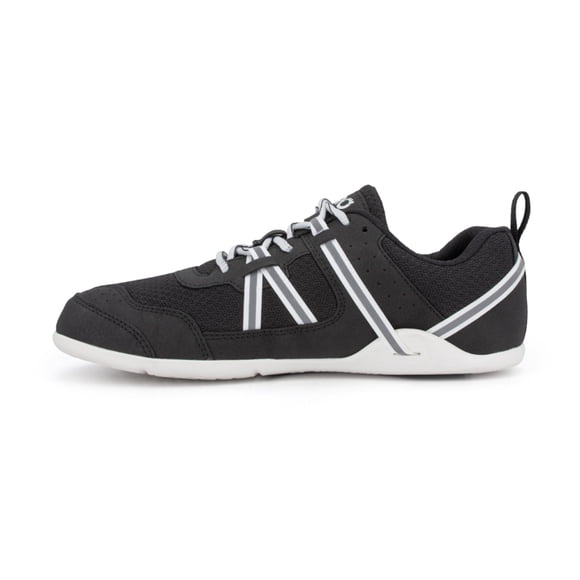 Xero Shoes Women’s Barefoot Shoes | Prio Orignal Barefoot Cross Trainer | Lightweight, Zero Drop Sole, Minimalist | Running Shoes for Women | Black/White, 9.5