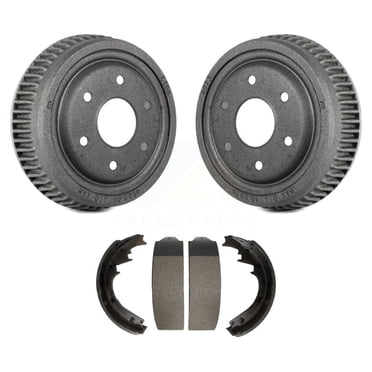 Transit Auto Rear Brake Drum Shoes Kit for Car 1995-1997 GMC Yukon 2 doors with 4WD with 11" Diameter K8N-100076