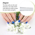thumbnail image 1 of mmirethe Art Delicate Removable Artificial Tips Extension Fingernails Fashion Wraps Manicure Tools Decoration for Girls Type 22, 1 of 6