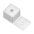 thumbnail image 1 of Uxcell Rondelle Carrée, Lot de 10, M4x20x20x1 mm, Rondelles Carrées pour Plaques en Acier Inoxydable 304, 1 of 5