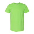 thumbnail image 4 of Gildan - Softstyle T-Shirt - 64000 - Lime - Size: M, 4 of 6