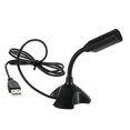 thumbnail image 1 of USB Desktop Microphone 360° Adjustable Microphone Support Voice Chatting Recording Mic for PC Mac with a USB port, 1 of 7