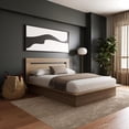 thumbnail image 4 of Nexera Malibu Platform Bed with Headboard, 4 of 8