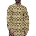 thumbnail image 4 of Atasi Button Down Asymmetric Printed Long Sleeve Rayon Kurta Pyjama Set, 4 of 4