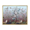 thumbnail image 1 of Designart Chinoiserie With Birds and Peonies XI FLOAT FRAME WALL ART, 1 of 4