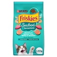 thumbnail image 1 of Friskies Ocean Sensations Flavours of Salmon, Tuna, Shrimp & Seaweed, Dry Cat Food 1.4kg, 1 of 10