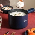 thumbnail image 4 of Aqestyerly Mini Hot Pot Cooker Non-Stick Frying Pan for Noodles Soup Oatmeal Steak Compact Kitchen Appliance Multifunction Cooking HWRETIE, 4 of 7