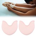 thumbnail image 5 of KAKOWELY Ballet Toe Cover 1Pair Ballet Toe Cover Set Pointe Shoes Foot Cover Dance Shoes Stretch Knit Cloth Ballet Shoes Dance Toes Foot Care Tool Size S (Pink), 5 of 5