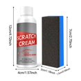 thumbnail image 3 of Car Scratch Remover Cream, Shallow Paint Fine Scratch Repair Compound, Easy Polish Restoration Wax, Safe Paint Protection for Light and Dark Car Paint Surfaces, 3 of 5