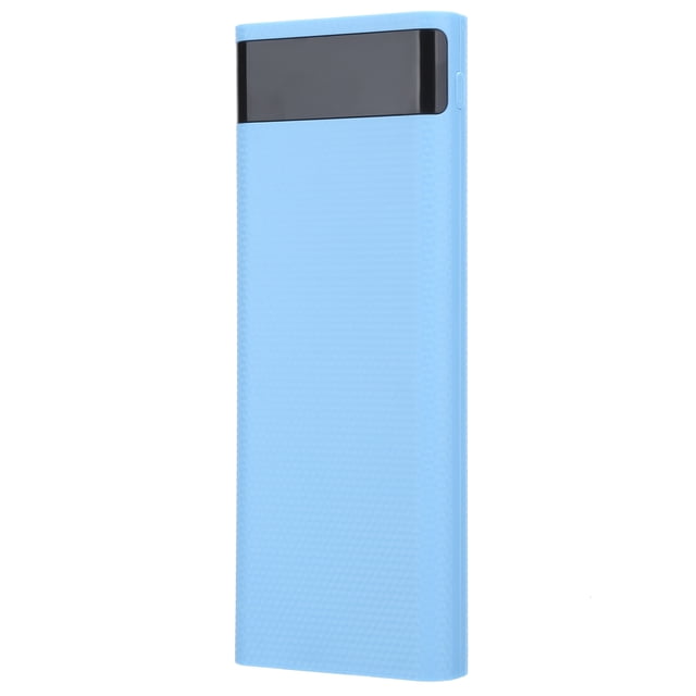 Power Bank Box, Power Bank Shell, 8X18650 USB Port Battery Holder, DIY with Installation Tool Bag Power Bank Battery Supply for Tablets Smart Phones Black,Blue,White