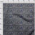 thumbnail image 2 of oneOone Polyester Lycra Fabric Leaves & Floral Block Printed Craft Fabric BTY 56 Inch Wide, 2 of 4
