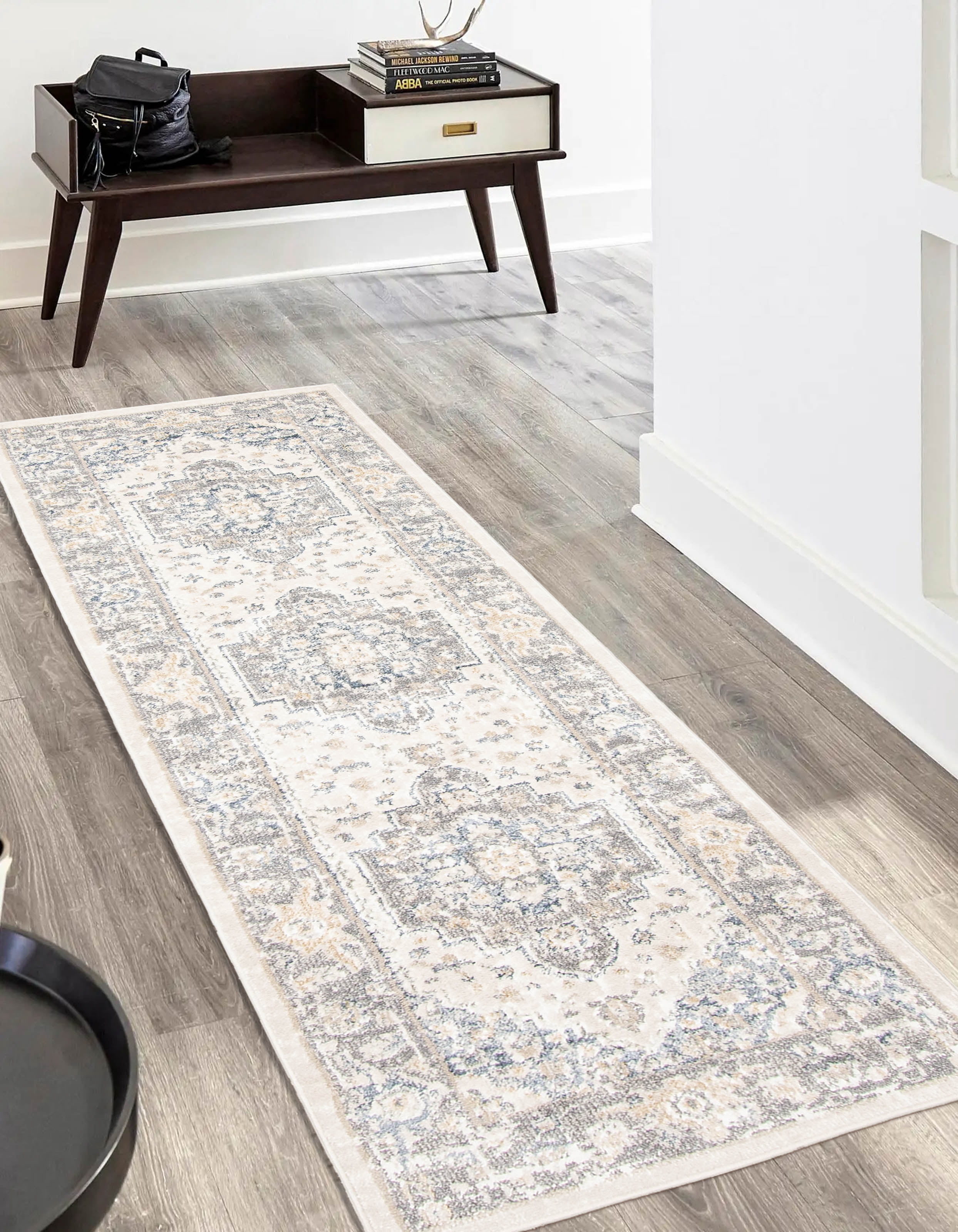 ECARPET Bijara Tapis Traditionnel pour Salon, Chambre, Salle A Manger, Entrée, Couloir et Plus Encore.