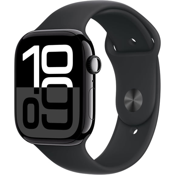 Refurbished Apple Watch Series 10 Aluminum 46mm A3003 (GPS + Cellular) Jet Black (Grade B)