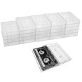 thumbnail image 3 of Coofit 25PCS Cassette Tape Case Protective Plastic Cassette Tape Box Audio Tape Case, 3 of 8