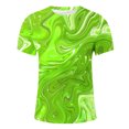 thumbnail image 4 of Birdeem Chemises pour Hommes Mode Hommes Confortables Imprimés Manches Courtes Col Rond Blouses Chemises, 4 of 12