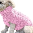 thumbnail image 2 of Fashiom Pets Solid Winter Dog Sweater Knitted Warm Sleeveless Pet Clothes, 2 of 9