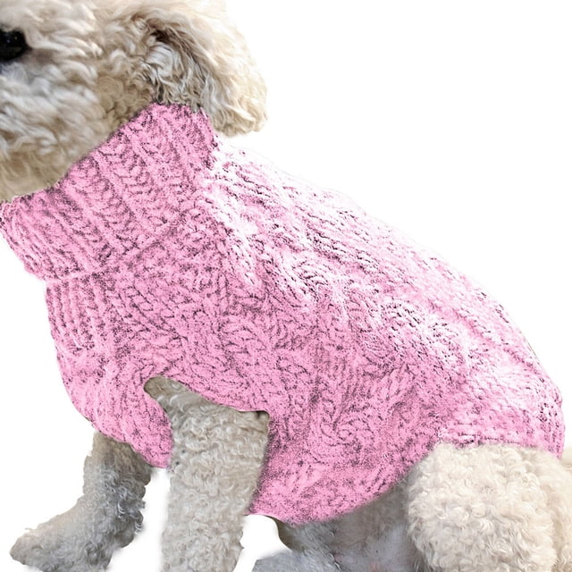 LSLJS Fashiom Solid Winter Dog Sweater Knitted Warm Sleeveless Pet Clothes, Pet Costume