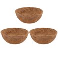 thumbnail image 3 of 3x Coco Liners Thick Liner for Flower Pot Flower Outdoor Coir Planter 20cm, 3 of 8