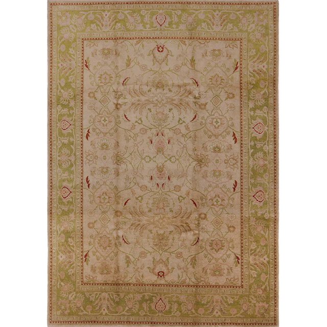 Ahgly Company Tapis d'Intérieur Lavables en Machine Rectangle Industriel Moderne Brun Clair, 5' x 7'