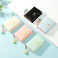 thumbnail image 3 of Floral Print Trifold Short Wallet, Multi-card Slot Card Holder, Women's Coin Purse, 3 of 6