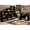 thumbnail image 2 of South Shore Axess 4-Shelf Bookcase, in Pure Black, 2 of 8
