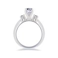 thumbnail image 3 of 2 1/4 Ct Round  Diamond Engagement Ring 14K White Gold, 3 of 4