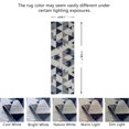 thumbnail image 2 of JV Home Runner Rug Arrow Blue 2' x 7' Hallway Soft Indoor Washable Rugs Anti Slip, 2 of 7