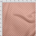 thumbnail image 3 of oneOone Cotton Flex Peach Fabric Diamond Shape Small Craft Projects Decor Fabric Printed By The Yard 40 Inch Wide, 3 of 4