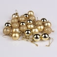 thumbnail image 1 of Vaidha 3cm Christmas Tree L Bauble Hanging Home Party Ornament Decor, 1 of 3
