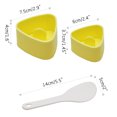 thumbnail image 2 of TopLLC Bento Box, Kids Bento Box Big And Small Triangular Rice Sushi Children's Rice Bento DIY Seaweed Laver Rice With Spoon Sushi mold, 2 of 8