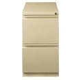 thumbnail image 3 of Hirsh 23-in Deep Mobile Pedestal File 2-Drawer File/File. Full Width Pull. Beige, 3 of 6