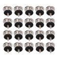 thumbnail image 4 of 20Pcs Sangle de Guitare Bouton Fin Cheville Métal Accessoire Instrument Kit pour Basse Ukulélé, 4 of 14