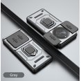 thumbnail image 1 of Armor Case For Honor Magic 6 Lite X9b Magic 5 Lite X9a Protective Cover Ring Magnetic Holder Coque Fundas Capa GRAY Honor Magic 6 Lite, 1 of 6