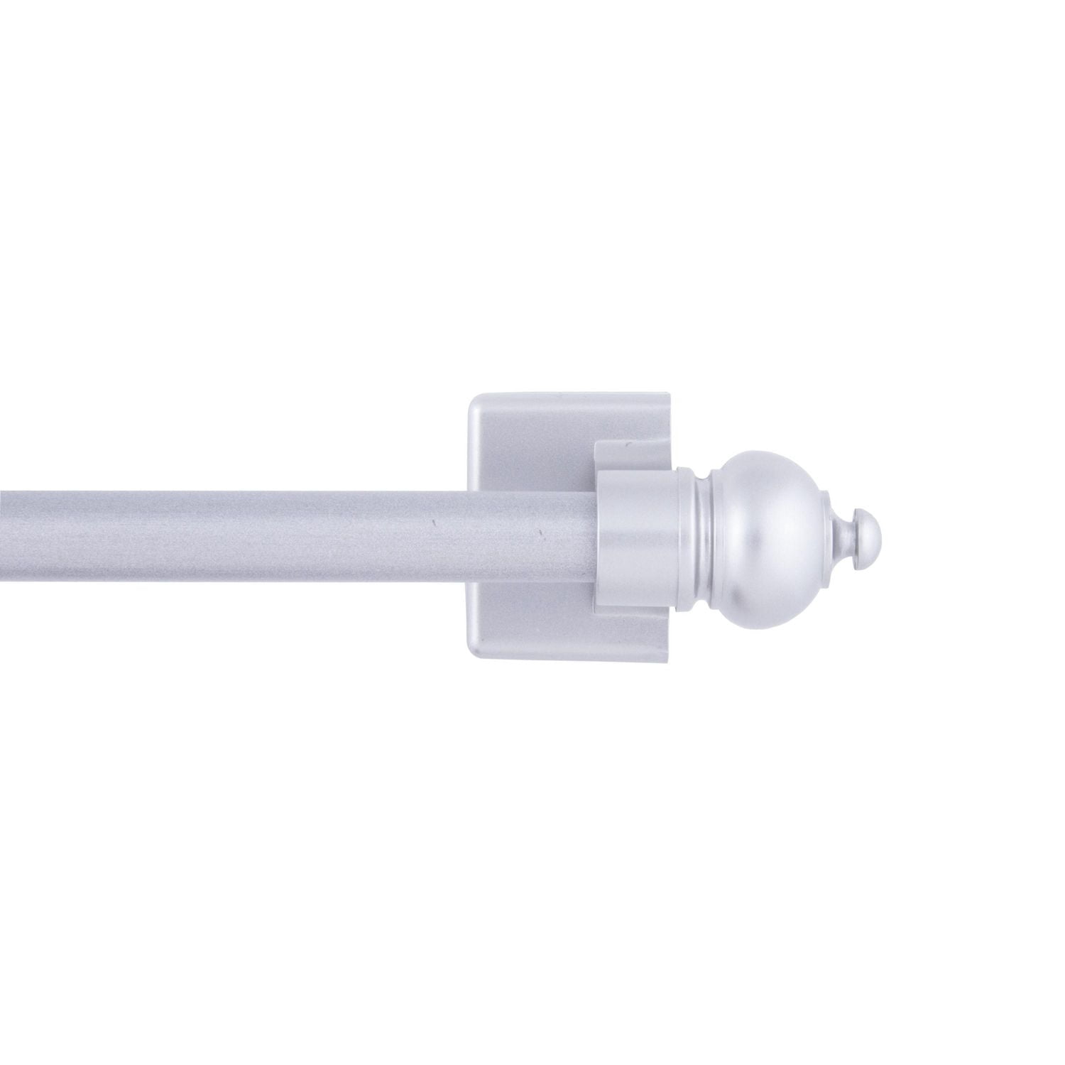 Mainstays Tringle à rideaux magnétique, 16 à 28 po, finition nickel et satin