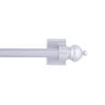 thumbnail image 1 of Mainstays Magnetic Window Curtain Rod 16-28" Satin Nickel Finish, 1 of 4