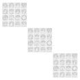thumbnail image 4 of maskred 16pcs Unleash Creativity Wide Range Of Reusable Stencils Endless Possibilities 16pcs 3Set, 4 of 6