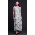 thumbnail image 2 of Bimba Rayon Bird Womens Adjustable Spaghetti Strap Long Maxi Print Dress Bohemian-XX-Large, 2 of 5